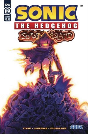 Sonic the Hedgehog: Scrapnik Island issue 2-B Natalie Haines Cover