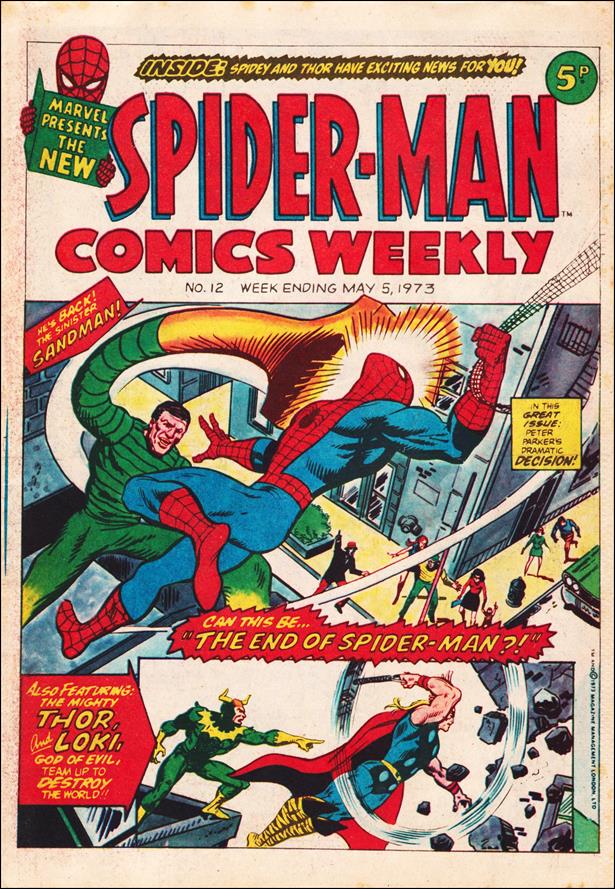 Spider-Man: Comics Weekly (UK) issue 12
