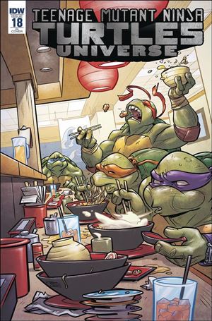 Teenage Mutant Ninja Turtles Universe issue 18-C Ron Chan 1:10 Cover