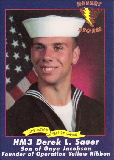 Operation Yellow Ribbon Desert Storm Trading Cards (Base Set) card 58