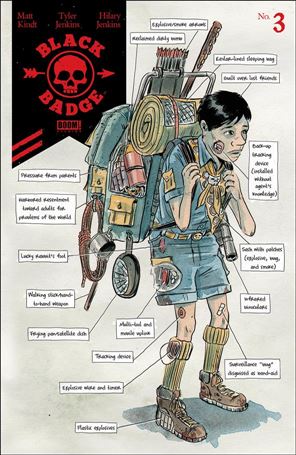 Black Badge issue 3 Matt Kindt Cover