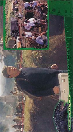 Godzilla Supervue (Base Set) card 4 Giant Footprints