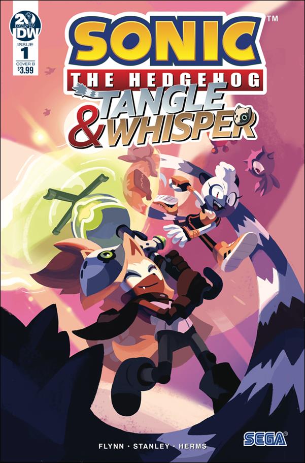 Sonic the Hedgehog: Tangle & Whisper issue 1-B Nathalie Fourdraine Cover