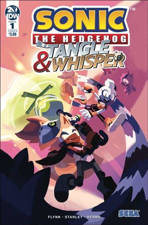 Sonic the Hedgehog: Tangle & Whisper issue 1-B Nathalie Fourdraine Cover