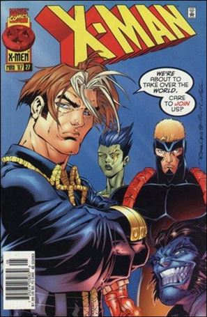 X-Man issue 27-B Newsstand Edition / Price Variant