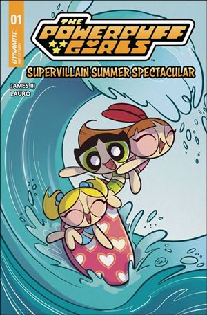 Powerpuff Girls: Supervillain Summer Spectacular issue 1-B Silvia De Ventura Cardstock Cover