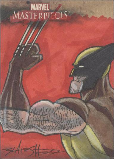 2008 Marvel Masterpieces: Series 2 (Sketch Card Subset) card BS Blair Shedd 1/150