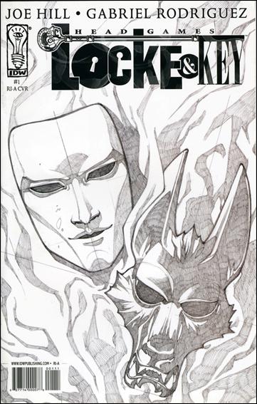 Locke & Key: Head Games issue 1-B Sketch Cover 1:10