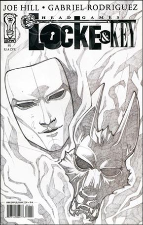 Locke & Key: Head Games issue 1-B Sketch Cover 1:10