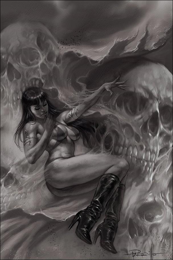 Vampirella (2019) issue 14-U Lucio Parrillo 1:50 Black & White Virgin Cover