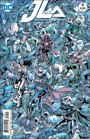 Justice League of America (2015) issue 9 Bryan Hitch Cover
