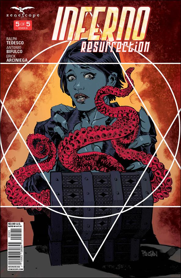 Inferno: Resurrection issue 5-B Dan Panosian Cover