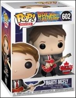 POP! Movies figure 602 Marty McFly (Guitar) Fan Expo Canada