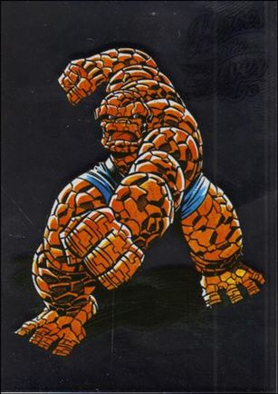 Marvel: The Silver Age (Heroes of the Silver Age Subset) card 2S Thing
