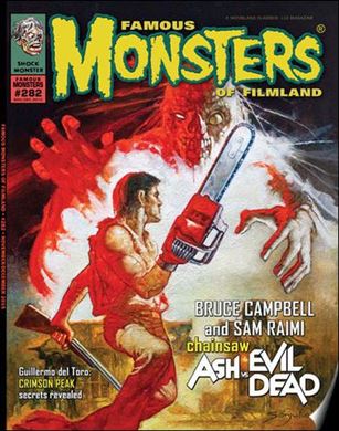 Famous Monsters of Filmland issue 282-B Sanjulian Diamond Cover