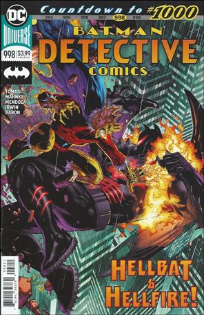 Detective Comics (1937) issue 998 Doug Mahnke Cover