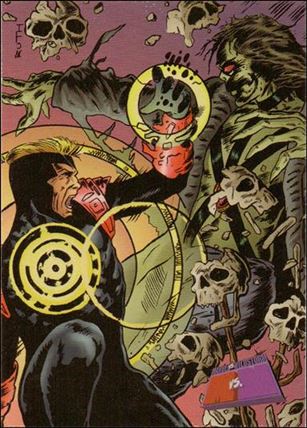 Marvel vs WildStorm (Base Set) card 80 Havok vs Black Angel