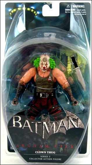 Batman: Arkham City (Series 3)  figure 4 Clown Thug (Green Hair)