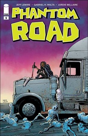 Phantom Road issue 6-C Jeff Lemire & Gabriel Hernandez Walta TWD Cover