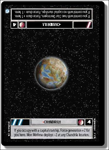 Star Wars: Endor Limited (Base Set) card 166 Chandrila