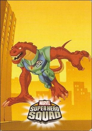 Marvel Super Hero Squad (Base Set) card 42 Reptil