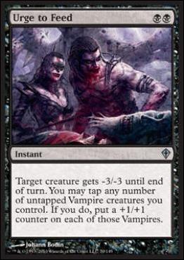 Magic the Gathering: Worldwake (Base Set) card 70 Urge to Feed