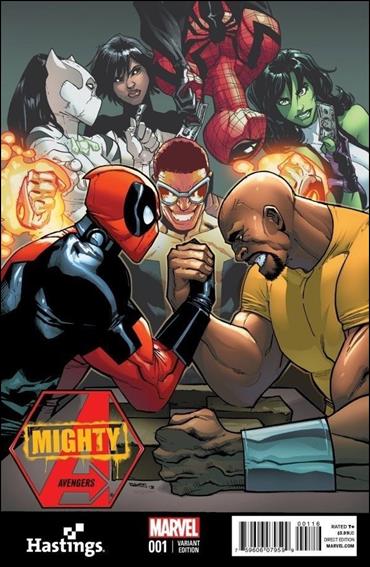 Mighty Avengers (2013) issue 1-J Humberto Ramos Hastings Cover