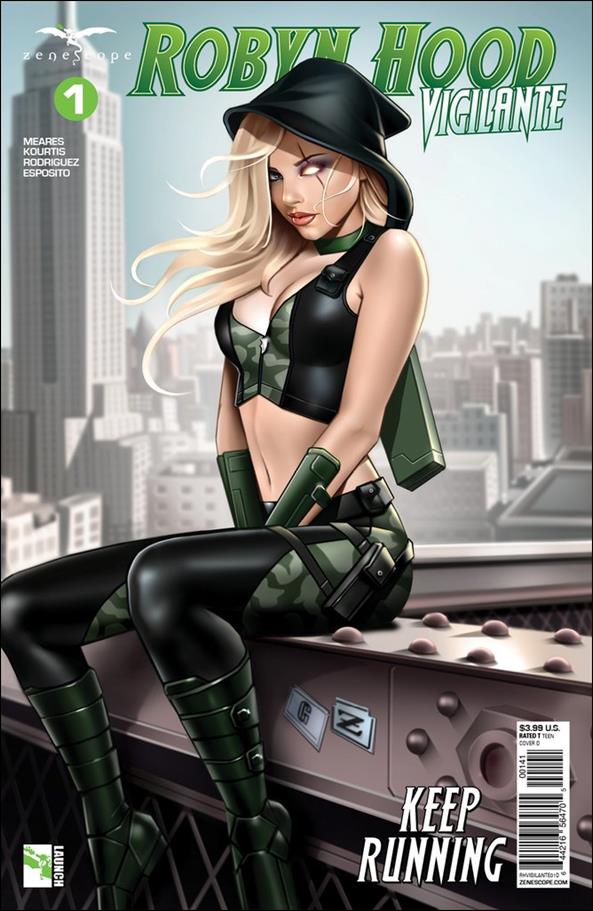 Robyn Hood: Vigilante issue 1-D Keith Garvey Cover