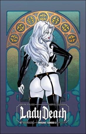 Lady Death Origins: Cursed issue 3-C Sultry Cover