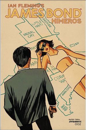 James Bond: Himeros issue 2 Francesco Francavilla Cover