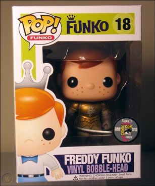 Pop! Funko - Freddy Funko figure 18 Freddy Funko (Jaime Lannister) SDCC. 1/96