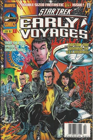 Star Trek: Early Voyages issue 1-B Newsstand Edition / Price Variant