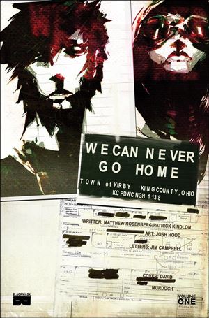 We Can Never Go Home issue 1-B David Murdoch Fried Pie Cover