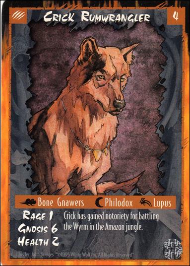 Rage Limited (Base Set) card 52 Crick Rumwrangler 
