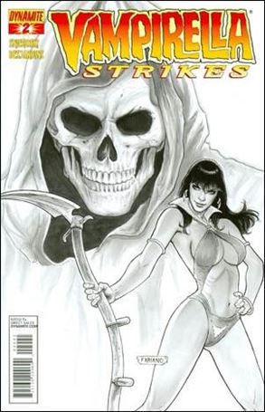Vampirella Strikes (2013) issue 2-E Fabiano Neves 1:25 Black & White Cover