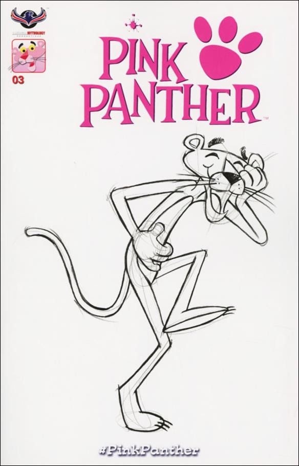 Pink Panther (2016) issue 3-D 1:3 Retro Animation Cover