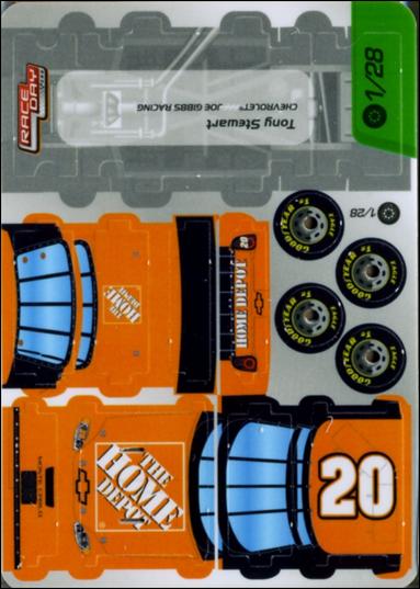 NASCAR Race Day 2005 (Base Set) card 1.2 Tony Stewart