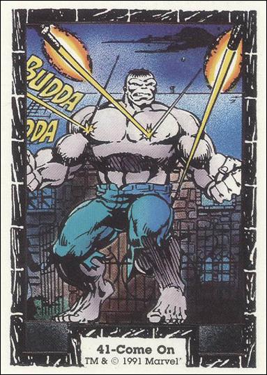 Incredible Hulk (Base Set) card 41 Come On