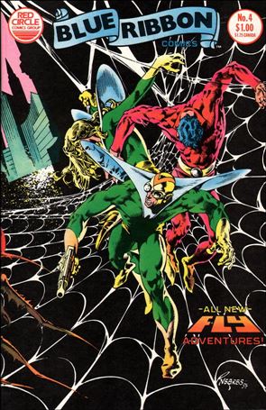 Blue Ribbon Comics (1983) issue 4 Wraparound Cover