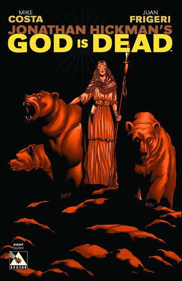 God is Dead issue 8-E Jacen Burrows 1:3 Gilded Cover