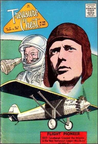 Treasure Chest of Fun and Fact (1963) issue 4 Wraparound Cover