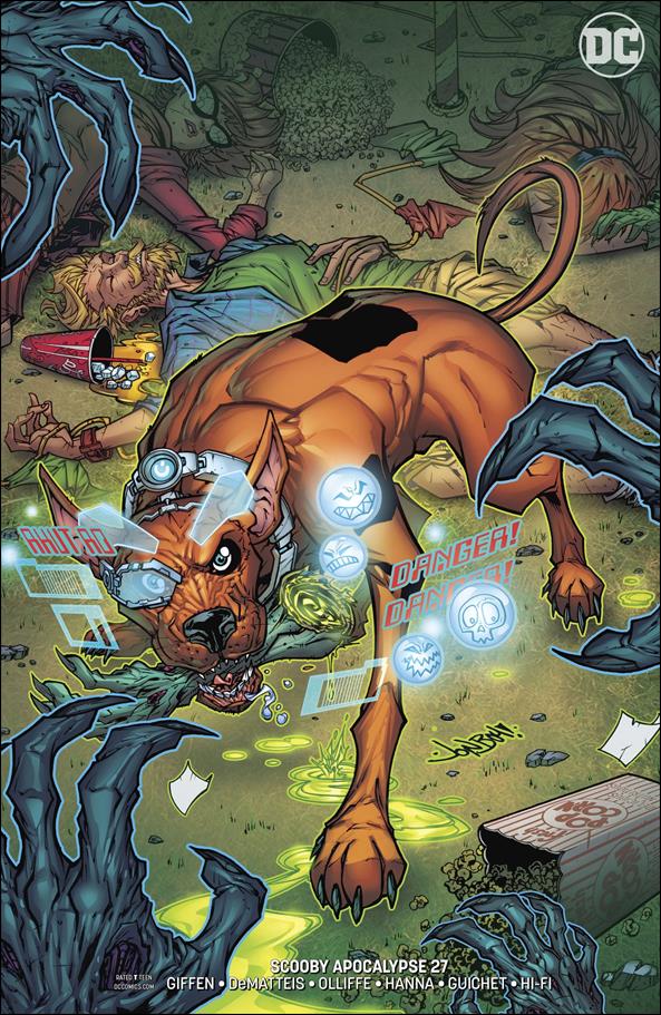 Scooby Apocalypse issue 27-B Jonboy Meyers Cover