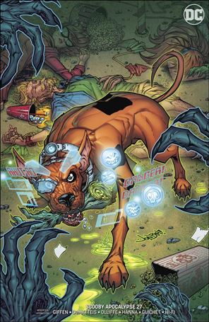 Scooby Apocalypse issue 27-B Jonboy Meyers Cover