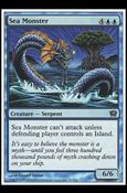 Magic the Gathering: 9th Edition (Base Set) card 96 Sea Monster