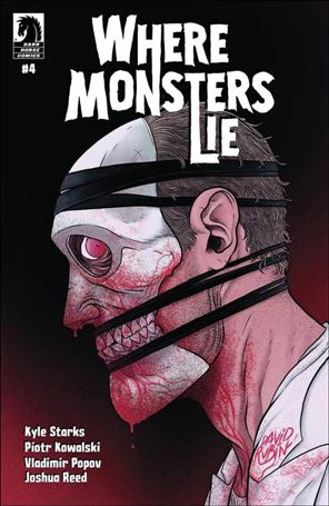 Where Monsters Lie issue 4-B David Rubín Cover
