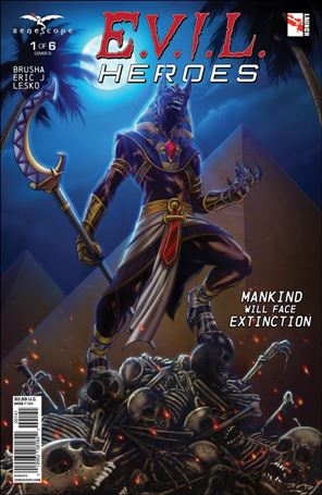 E.V.I.L. Heroes issue 1-D David Lorenzo Riveiro Cover