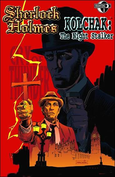 Sherlock Holmes & Kolchak the Night Stalker issue 3 Dan Panosian Cover