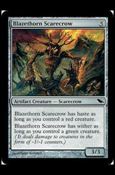 Magic the Gathering: Shadowmoor (Base Set) card 246 Blazethorn Scarecrow