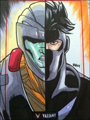 2013 Valiant Comics Preview Trading Card Set (Sketch Card Subset) card RAM-02
