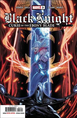 Black Knight: Curse of the Ebony Blade issue 3 Iban Coello Cover